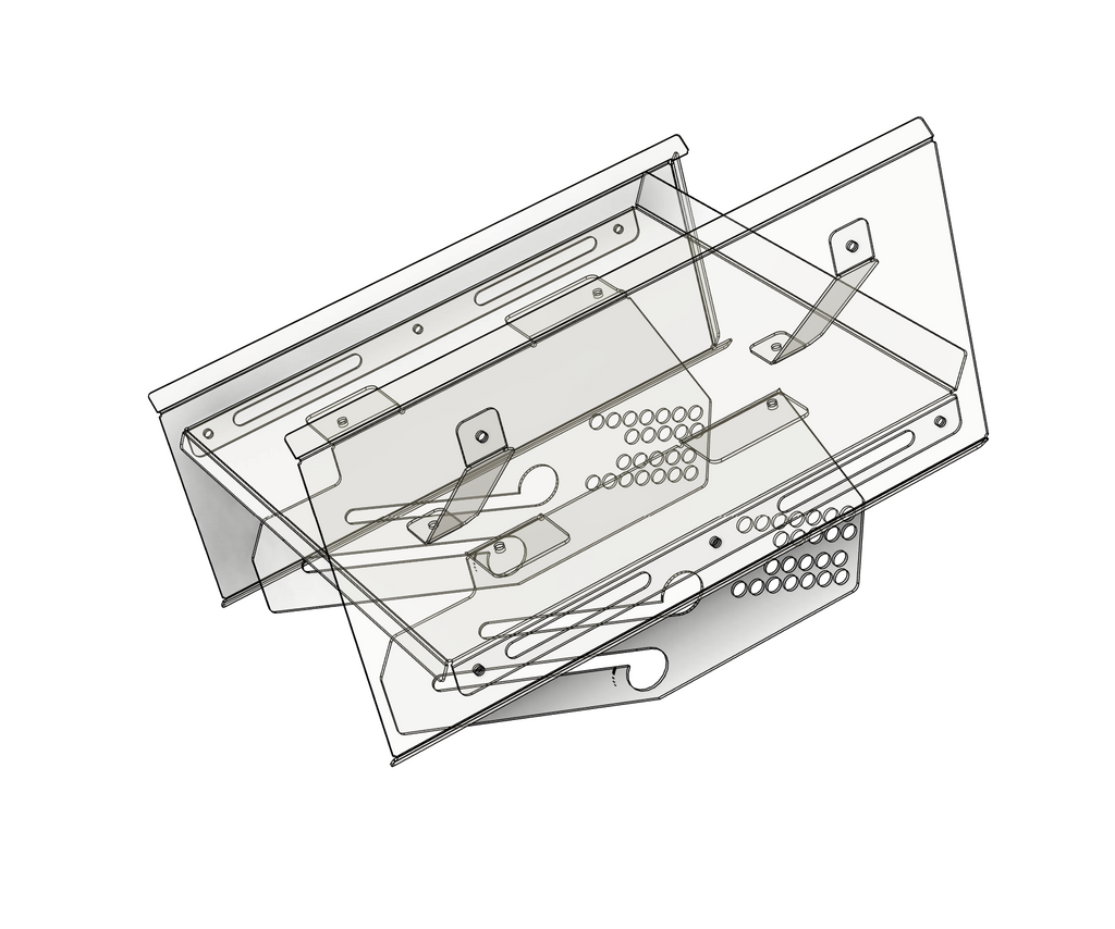 TP3D Sprint 7X7 Top Wing with Mounts