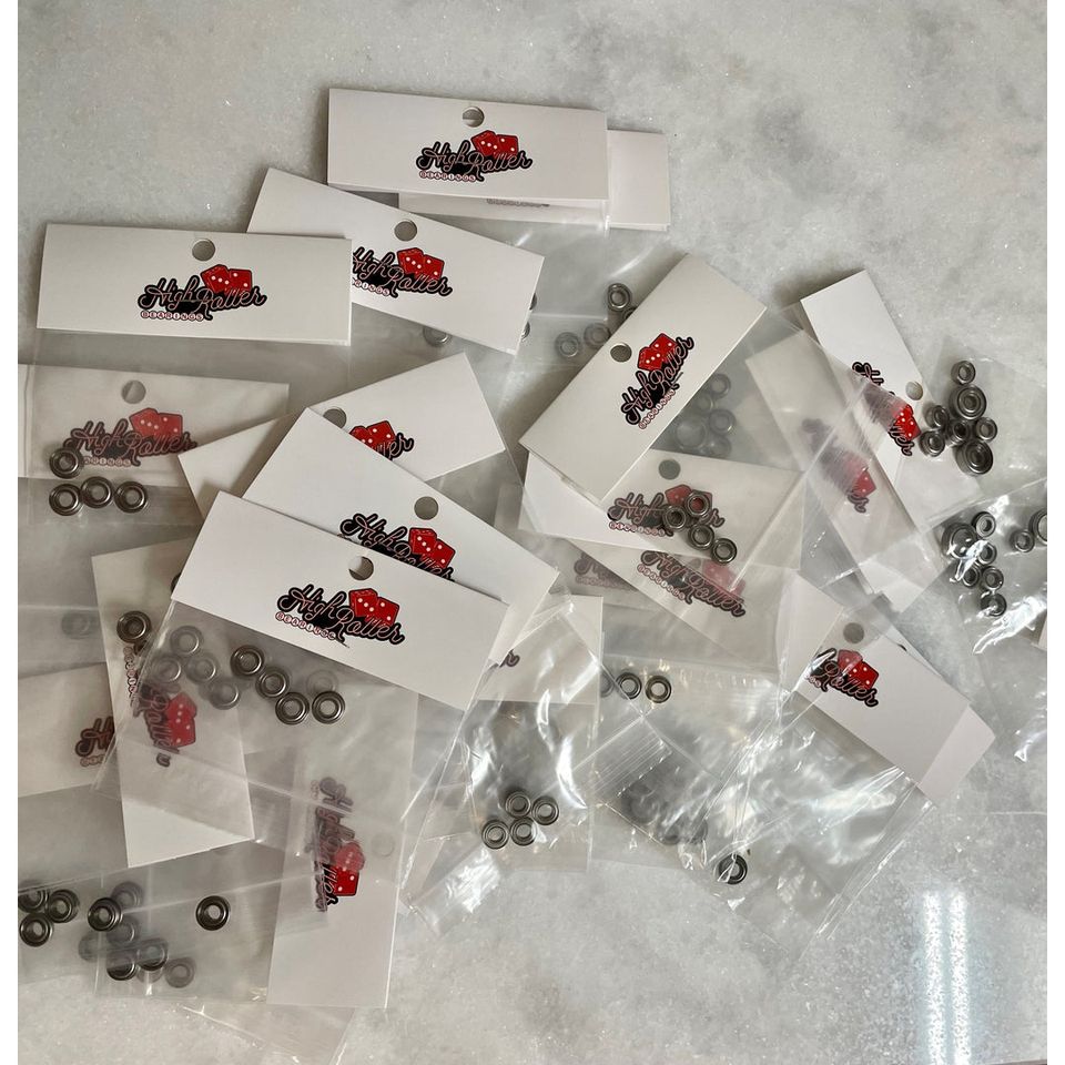 High Roller Ceramic Bearing Kit for GFRP Havoc 22 & 25 and GFRP GFR1 22 & 25Direct Drive Cars