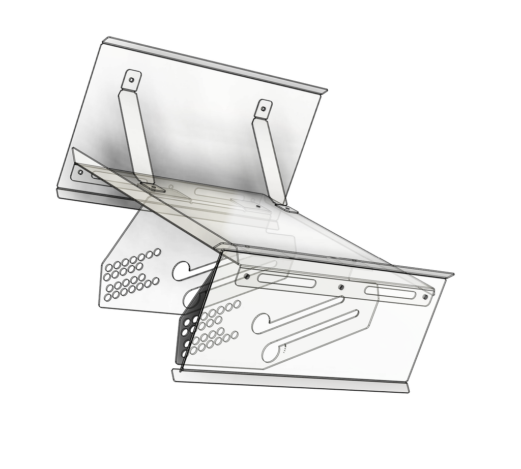 TP3D Sprint 7X7 Top Wing with Mounts