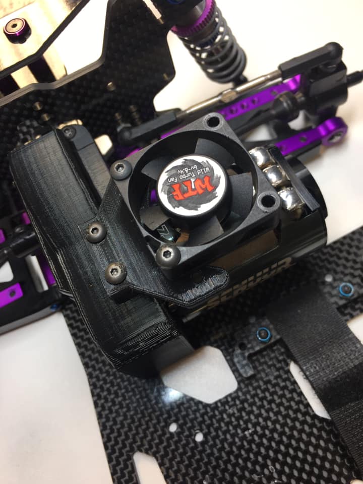TP3D Custom Works gear cover with fan mount