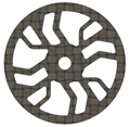 TP3D 3D Radio Wheel with Carbon Fiber Insert