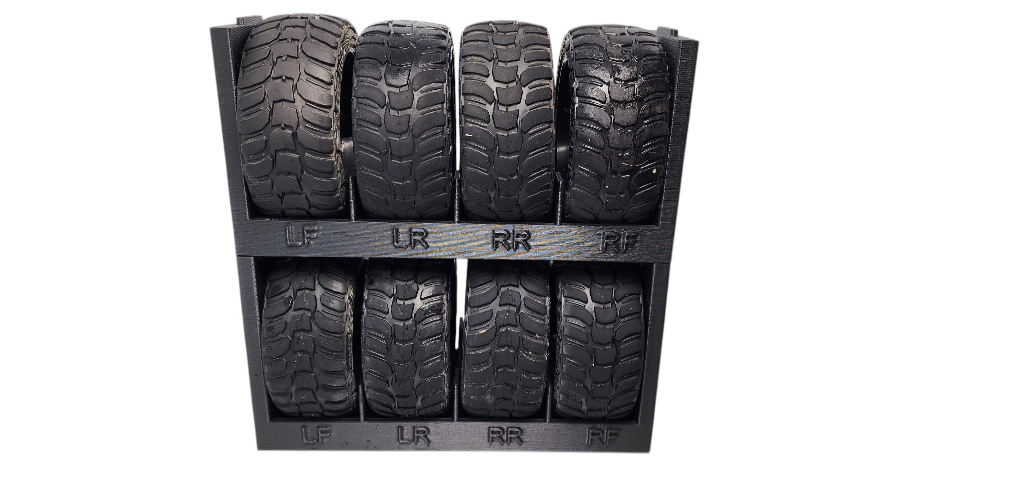 Rubber Tire Stackable Rack