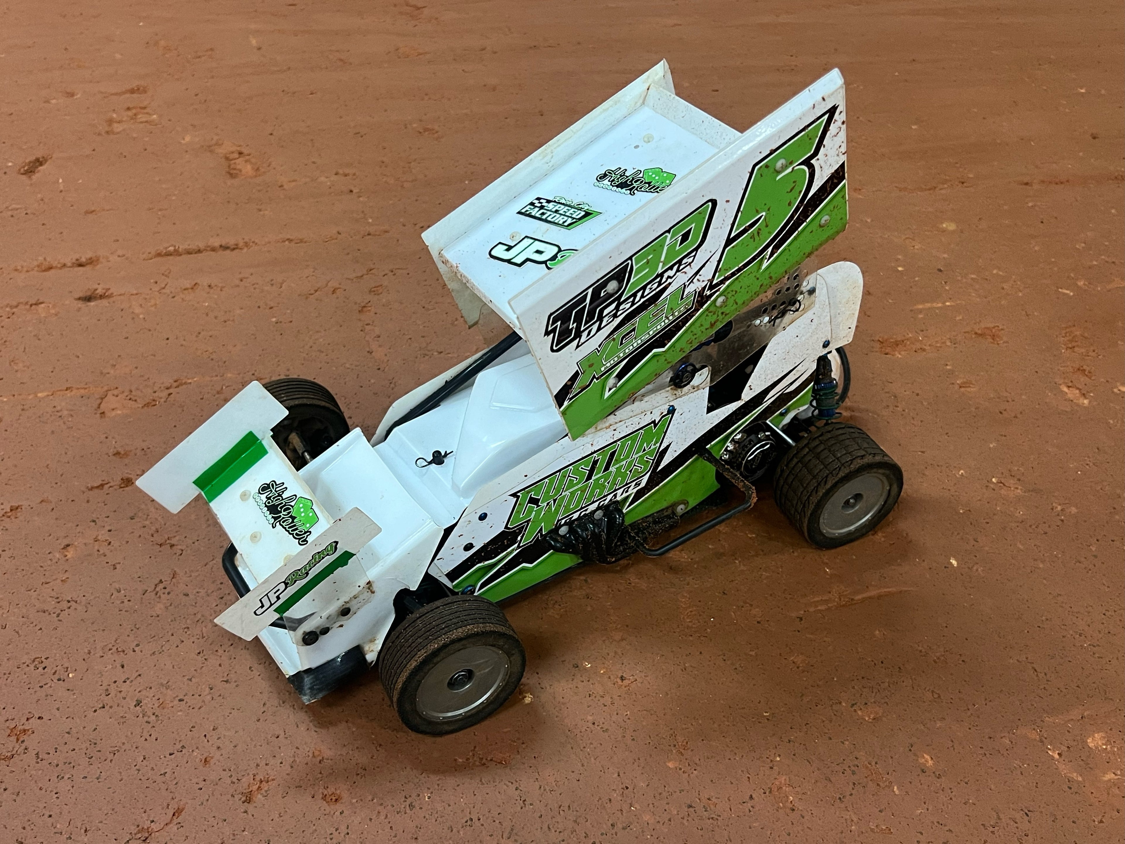 TP3D Sprint 6x6 Top Wing with Mounts