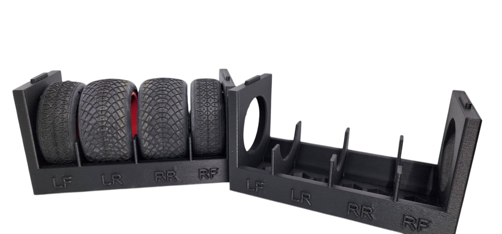 Rubber Tire Stackable Rack