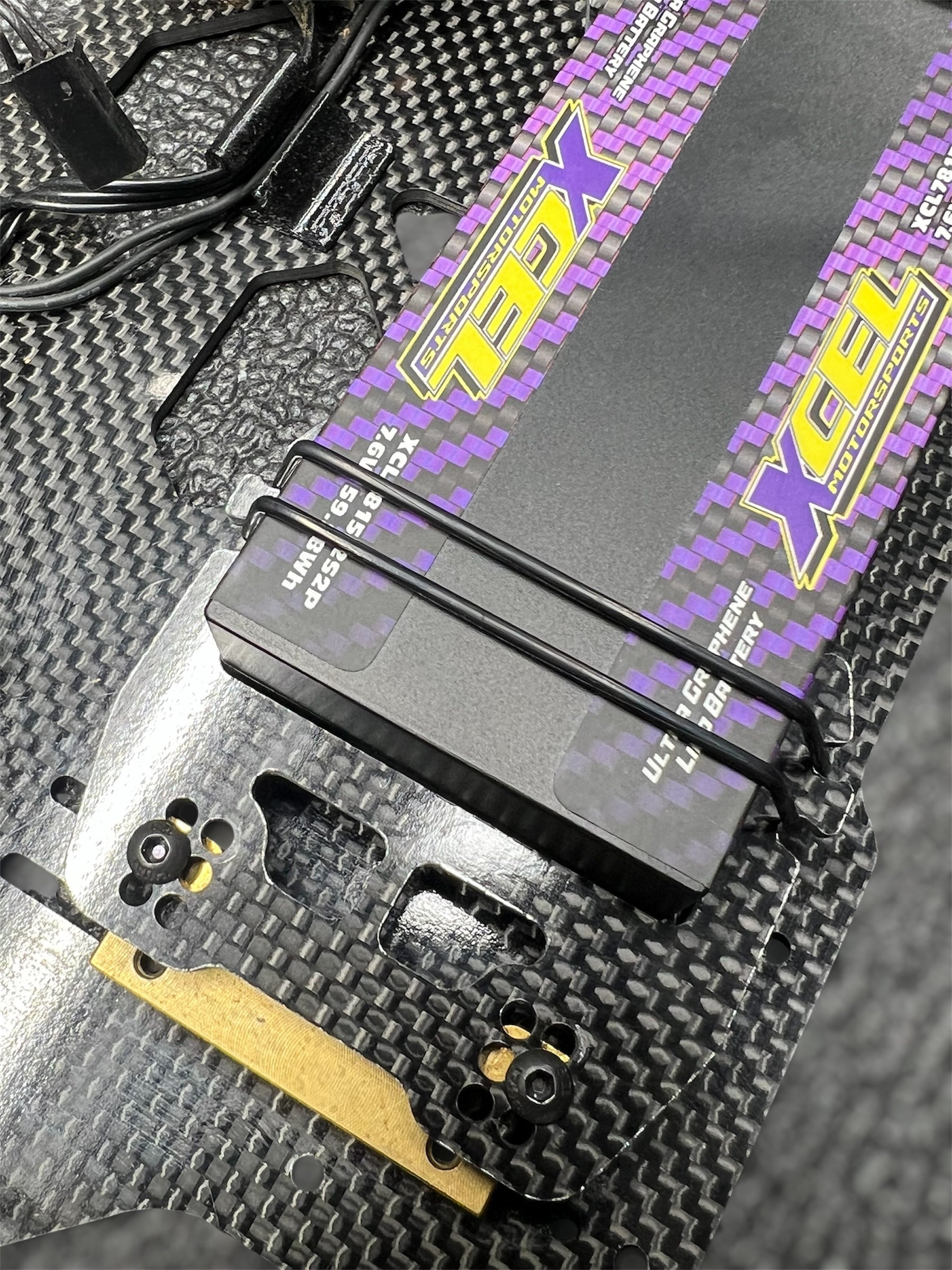 O-Ring Carbon Fiber Mid Length Battery Locator Kit