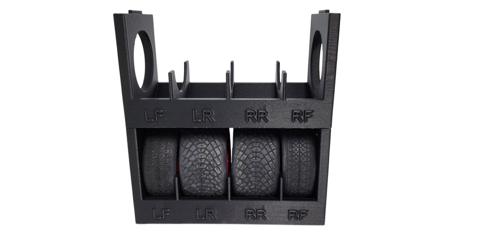 Rubber Tire Stackable Rack