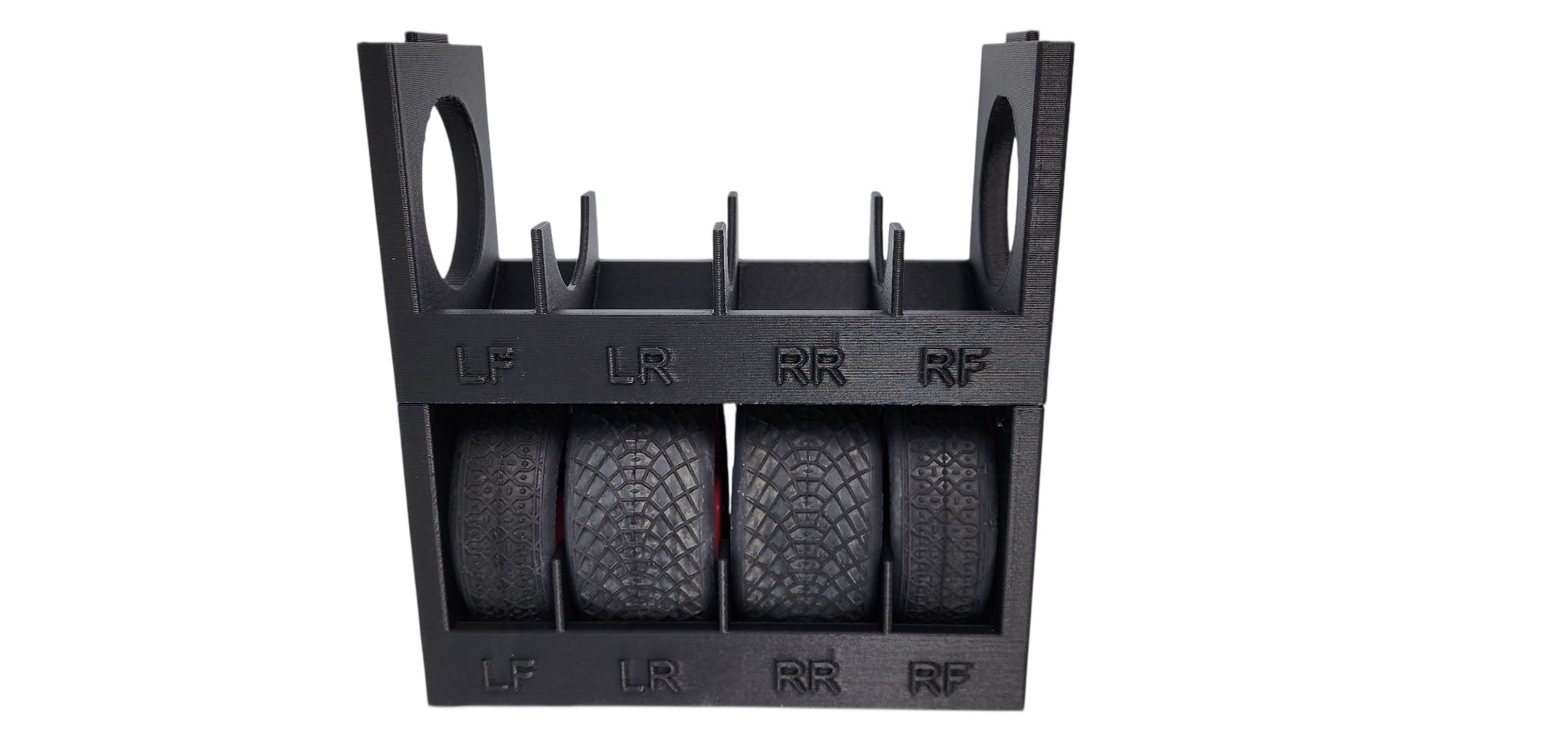 Rubber Tire Stackable Rack