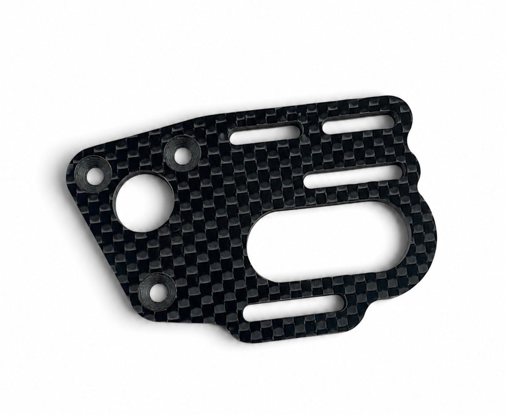 TP3D CW Extended Carbon Motor Plate