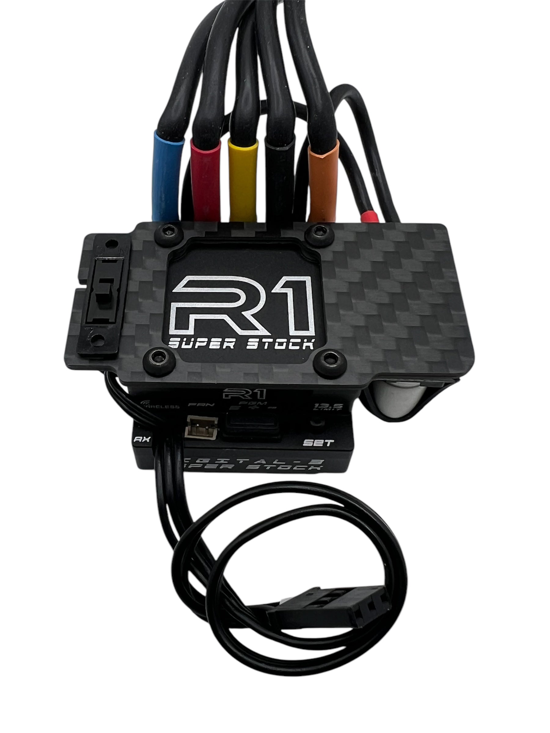 TP3D R1 Carbon ESC Switch / Capacitor Mount